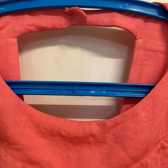 NWOT H.M Conscious Collection Coral Pink dress with lace & beautiful detailing - Picture 6 of 17